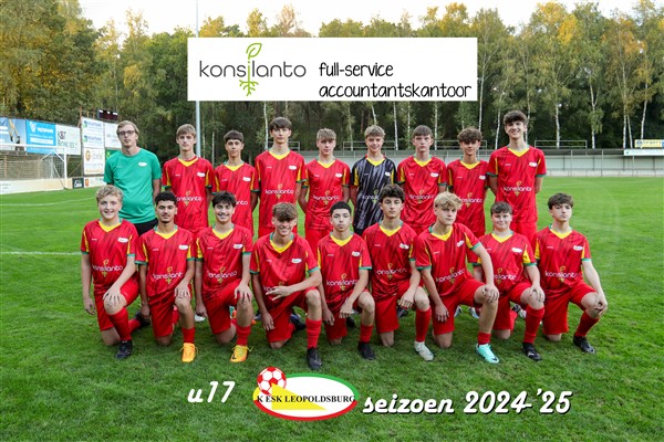 kleine ploegfoto U17