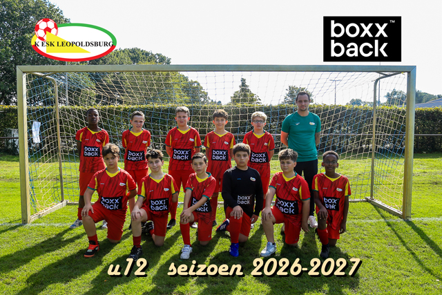 Ploegfoto U12 K.ESK Leopoldsburg